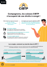 CIBTP | Les congés payés dans le BTP (Compagnon du devoir)