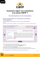 En Bref : comment régler vos cotisations ?