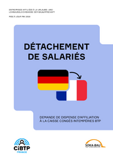 Convention SOKABAU-CIBTP : détachement de salariés vers la France