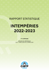 Intempéries 2022-2023 : rapport statistique